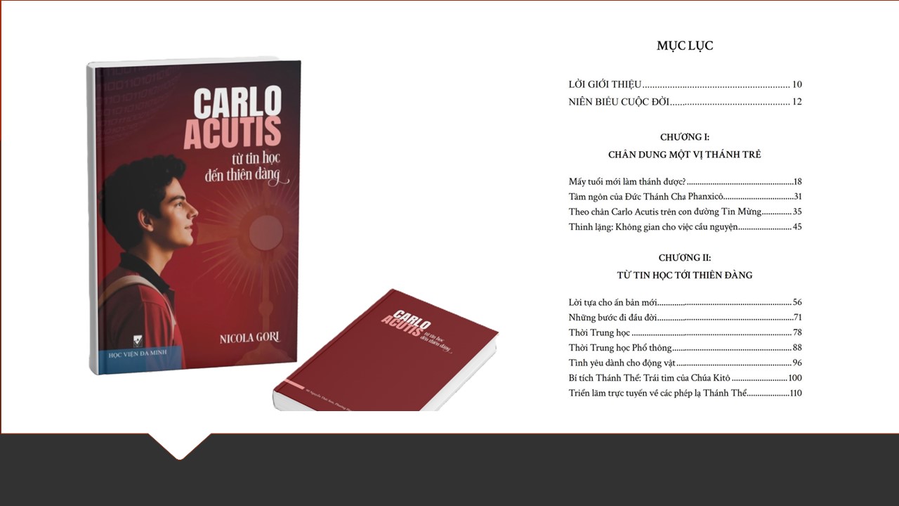 Giới thiệu sách “Carlo Acutis – Từ Tin Học Đến Thiên Đàng”
